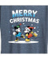 Air Waves Trendy Plus Size Disney Merry Christmas Graphic T-shirt