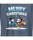ფოტო #3 პროდუქტის Air Waves Trendy Plus Size Disney Merry Christmas Graphic T-shirt