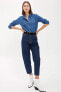 Kadın Mavi Slim Slouchy Jean Pantolon S1791AZ20AU