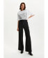 Фото #5 товара Women's High Waisted Pintuck Stitched Pants