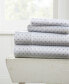 The Boho & Beyond Premium Ultra Soft Pattern 4 Piece Bed Sheet Set by Home Collection - Cal King