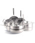 Фото #1 товара Stainless Steel 14-Piece Cookware Set