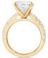 Фото #3 товара Certified Lab Grown Diamond Engagement Ring (6 ct. t.w.) in 14k Gold