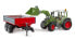 Bruder Fendt Vario 211 mit Frontl. u Bor 02182