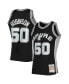 Men's David Robinson Black San Antonio Spurs 1998-99 Hardwood Classics 75th Anniversary Diamond Swingman Jersey