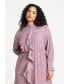 ფოტო #3 პროდუქტის Plus Size Cascade Midi Dress