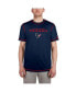 Фото #2 товара Men's Navy Houston Texans Third Down Puff Print T-shirt