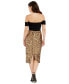 ფოტო #5 პროდუქტის Women's Bailey Sequined-Skirt Dress