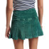 SUPERDRY Vintage Cord Pleat Mini Skirt