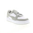 Фото #4 товара Puma CA Pro Quilt 39327701 Mens White Suede Lifestyle Sneakers Shoes