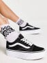 Фото #1 товара Vans Old Skool Stackform trainers in black and white