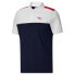 Фото #1 товара Футболка-поло PUMA Essential Block Short Sleeve Mens Blue, White Casual