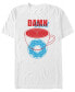 Фото #1 товара Twin Peaks Men's Red And Blue Damn Good Short Sleeve T-Shirt
