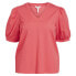 ფოტო #1 პროდუქტის OBJECT Caroline Short Sleeve Blouse