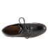 Фото #8 товара Softwalk Willis S1811-005 Womens Black Leather Lace Up Oxford Flats Shoes