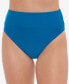 Фото #1 товара Salt + Cove 281891 Juniors' Solid High-Waist Bikini Bottoms, Swimsuit, Size M