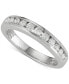 ფოტო #8 პროდუქტის Diamond Princess Quad Channel Bridal Set (2 ct. t.w.) in 14k White Gold