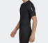 Фото #4 товара adidas 三条纹印花训练短袖T恤 男款 黑色 / Футболка Adidas DQ3563 T Trendy Clothing