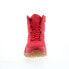 Фото #5 товара Fila Chastizer 1LM00358-936 Mens Red Leather Lace Up Work Boots 13