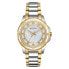 Фото #1 товара Bulova Ladies' Classic Diamond 3-Hand Quartz Stainless Steel Watch 12 Diamond...