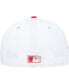 Men's White, Coral Chicago White Sox Cooperstown Collection Comiskey Park 75th Anniversary Strawberry Lolli 59FIFTY Fitted Hat