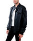 Фото #2 товара Big & Tall Faux Leather Iconic Racer Jacket