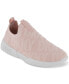 Little & Big Girls Mia Rose Slip-On Knit Sneakers