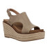 Фото #2 товара Corkys Freddie Espadrille Wedge Womens Brown Casual Sandals 41-0189-TAUP