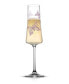 Фото #2 товара Meadow Butterfly Crystal Champagne Flutes, Set of 2