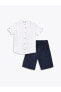 Фото #1 товара Костюм для малышей LC WAIKIKI LCW Kids Комплект для мальчика рубашка и шорты