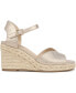 ფოტო #2 პროდუქტის Women's Tess Espadrille Wedge Sandals