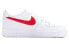 【定制球鞋】 Nike Air Force 1 Low 空军一号 手绘 Shadow 三钩 简约休闲 低帮 板鞋 女款 白蓝红 / Кроссовки Nike Air Force DD8959-100 38 - фото #2