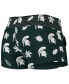 ფოტო #2 პროდუქტის Women's Green Michigan State Spartans Beach Shorts