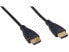 4XEM 6ft HDMI M/M High Speed W/ Ethernet Cable Black