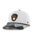 Men's White Milwaukee Brewers Dark Tropic Hitch Snapback Hat