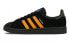 adidas originals Campus Porter Black Orange 复古运动 低帮 板鞋 男款 黑橙 / Кроссовки Adidas originals Campus B28143