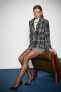 Фото #1 товара Куртка женская Koton Melis Agazat X с крестообразной застежкой, в клетку veйic ecлиимceнным пальто 3wak50021ew