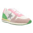 Фото #2 товара Vintage Havana Rock Lace Up Womens Green, Pink, White Sneakers Casual Shoes ROC