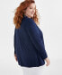 ფოტო #4 პროდუქტის Style & Co Plus Size Open-Front Long-Sleeve Cardigan, Created for