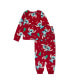 ფოტო #2 პროდუქტის Little Girl Long Sleeve Long Leg 2-Piece Pajama Set