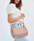 Women's Eden Braided Handle Structured Satchel Bag