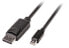Фото #5 товара Lindy Mini DP to DP cable - black 3m - 3 m - Mini DisplayPort - DisplayPort - Male - Male - 2560 x 1600 pixels