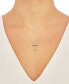 ფოტო #7 პროდუქტის 241 WEAR IT BOTH WAYS Diamond Cross Pendant Necklace (1/2 ct. t.w.) in 14k White