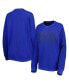 ფოტო #2 პროდუქტის Women's Royal Kentucky Wildcats Surf Plus Size Southlawn Waffle-Knit Thermal Tri-Blend Long Sleeve T-shirt