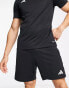 Фото #1 товара adidas Football Tiro 23 shorts in black and white