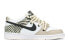 【定制球鞋】 Nike Dunk Low 斑马 爱心 解构风 特殊礼盒 卡其熊猫 低帮 板鞋 GS 白卡其色 / Кроссовки Nike Dunk Low DH9765-100
