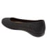 Trotters Darcey T1904-021 Womens Black Narrow Leather Ballet Flats Shoes 8