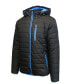 Фото #7 товара Spire By Galaxy Men's Puffer Bubble Jacket with Contrast Trim