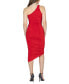 Фото #5 товара One Shoulder Ruched Bodycon Dress