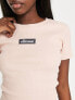 Фото #5 товара ellesse Landrea crop t-shirt in pink